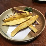 奥ながら - さつまいもの揚げ物