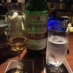 the BAR ACE - Ｈ29.4　ラフロイグリッターボトルのPX CASK