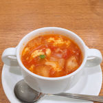 キッチンプラス - かきたまのミネストローネ