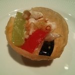 故宮 - 河豚と季節野菜のXOソース炒め