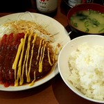 Ｓガスト - 大ﾒﾝﾁｶﾂ定食