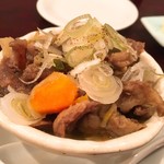 唐辛子 - 牛スジ煮込み ¥390