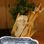 東京肉しゃぶ家 - しゃぶしゃぶのお供