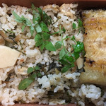 旬菜 おぐら家 - 筍と山菜の炊き込みご飯