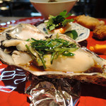 明道町中国菜 一星 - 播磨産牡蠣九条ネギソース