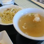 イナちゃん飯店 - パスタに味噌汁