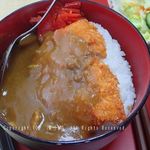 もりなが食堂 - ミニカツカレー丼