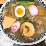 おそば 巴屋 - 蕎麦屋の五目ラーメン(750）