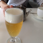 Dhiandodepatomentodaininguoosaka - ランチセットのミニビール