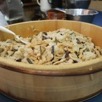 陸奥 こむらさき - 三菜おこわ