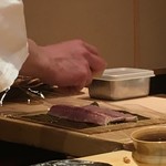 すし家 - しめ鯖の昆布太巻き③