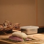 すし家 - しめ鯖の昆布太巻き⑦