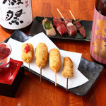 串揚げ 和が家 - お肉の串揚げ