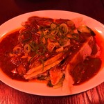 芙蓉麻婆麺 - 辣油と花椒が香る よだれ鶏