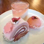 ハダノ浪漫食堂 - 桜ロール、桜ゼリー、おひなザクラ