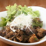 Stewed beef tendon: 880 yen