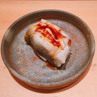 鮨 くりや川 - 穴子　ふわふわ　ふわふわ