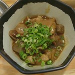 串カツ田中 - もつ煮460円 メチャ小さい