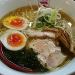 麺屋 一八 - 焼にぼしらぁ麺、大盛