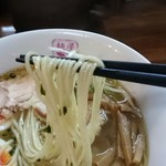 麺屋 一八 - 焼にぼしらぁ麺、大盛り