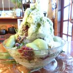 いちょうの木 - 宇治金白玉 900円