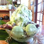 いちょうの木 - 宇治金白玉 900円