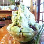 いちょうの木 - 宇治金白玉 900円