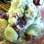 いちょうの木 - 宇治金白玉 900円