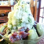 いちょうの木 - 宇治金白玉 900円