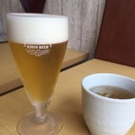 のみやっちゃん丼丸 - 生ビール(小)　￥200