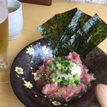 のみやっちゃん丼丸 - ネギトロ塩ユッケ　