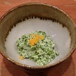 西中州 なか尾 - 菜の花のムース