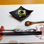 Kanisentei - 前菜 ゴマ豆腐