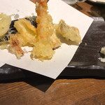 立呑み 魚椿 - 天ぷら６種盛り