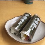 のみやっちゃん丼丸 - タクトロ巻、納豆巻き