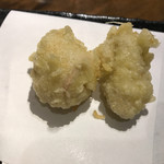 立呑み 魚椿 - 白子天ぷら
            
