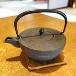 紬山荘 - 蕎麦湯