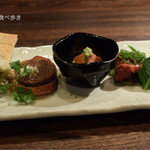 前菜盛り合わせ