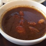 タンブリン カレー&バー - (2017年4月　訪問)チキンカレー、UP。デミ系をも思わせる濃厚な味わいのルーでした。