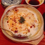 浪曼房 - 芽キャベツとコンビーフのグラタン @700円