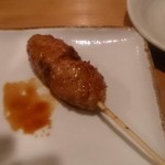 Honkisumibiyaki Tori Mame - 豆セットのつくねタレ焼き