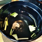 駒形前川 - [料理] 肝吸い アップ♪ｗ