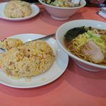 廣新 - ラーメン＋半チャン