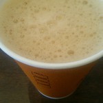 阪急ベーカリー&カフェ - ちょっと泡立ってますよ。
