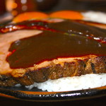 ロースポークは1cm位の厚さ