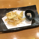 鮨松榮 - 白海老の天麩羅