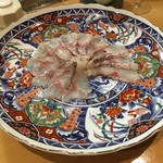 鮨松榮 - 明石産天然鯛しゃぶ