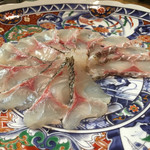 鮨松榮 - 明石産天然鯛しゃぶ