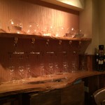 クルミドコーヒー - クルミドコーヒー(地下席壁)