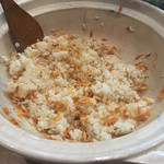 鮨松榮 - 桜海老の素揚げ入り土鍋ご飯